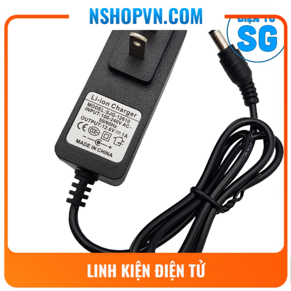 Adapter Sạc Pin 3S 1A/2A/4A , 2A có đèn báo