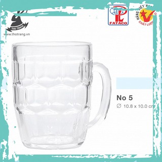 [Ưa Chuộng] Ly Uống Bia No5 Nhựa Trong Acrylic Cao Cấp Fataco Việt Nam - Chính Hãng
