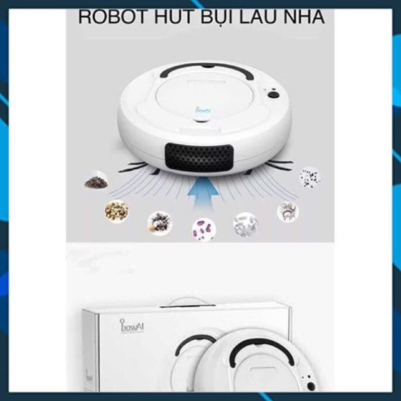 [Sẵn Hàng Giao Ngay] Robot hút bụi bowei thế hệ mới