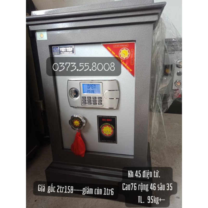 Két sắt gia đình kd45 điện tử miễn phí vận chuyển nội thành lh, 0815471663