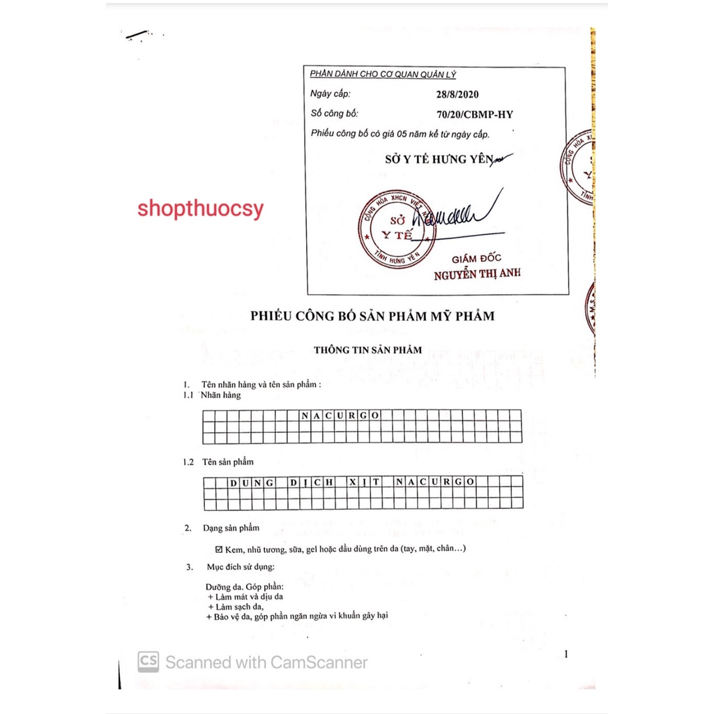 NACURGO Dạng Xịt -Làm lành vết thương, tái tạo và bảo vệ làn da