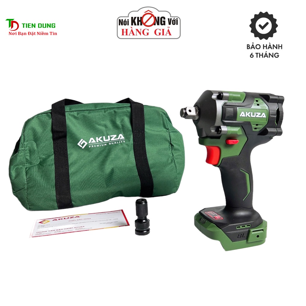 Thân Máy Siết Bulong AKUZA 380N.m / B1 - MKT380CP / Chân Pin Phổ Thông