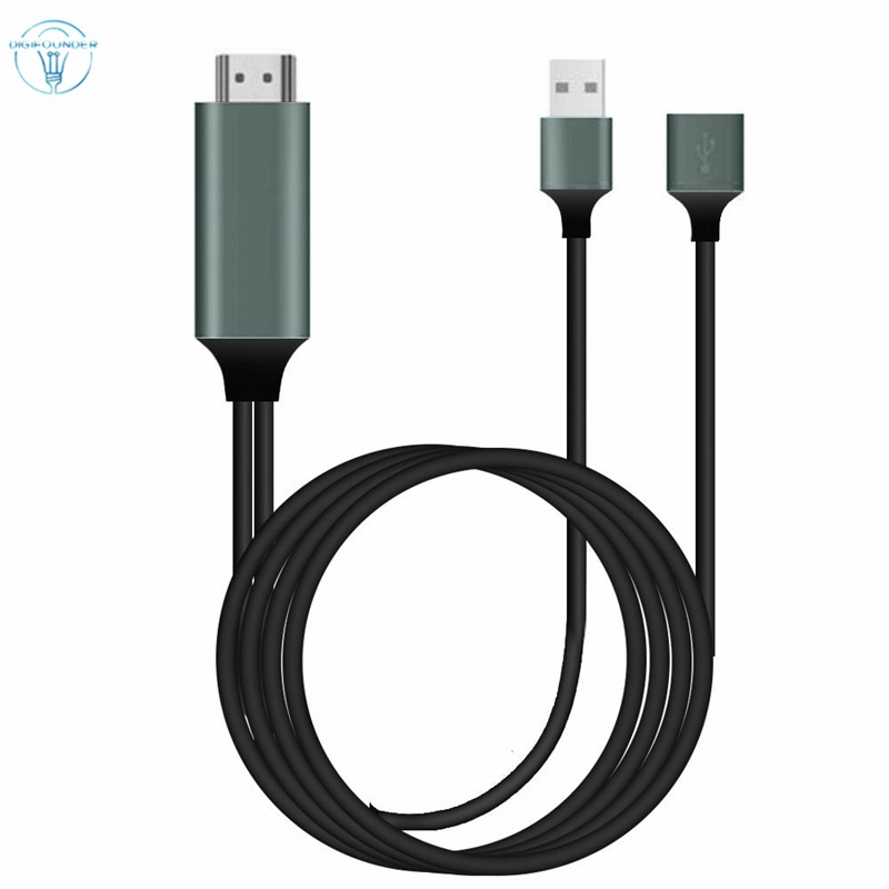 Cáp chuyển đổi âm thanh USB sang HDMI TV HD cho Apple Android