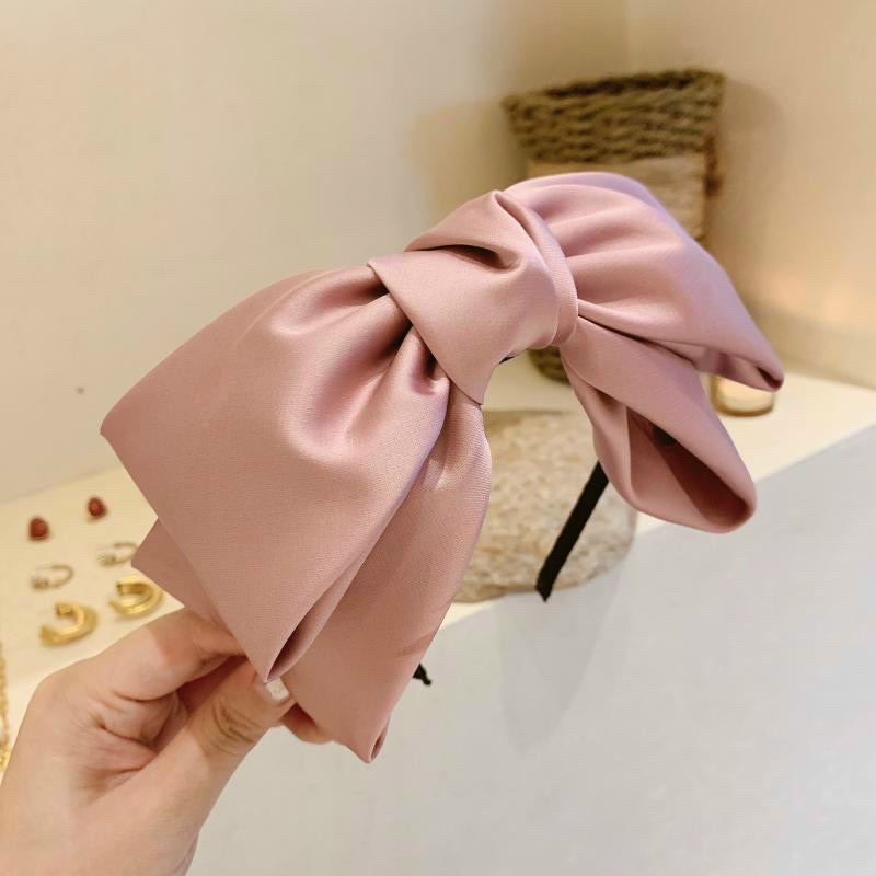 Bờm nơ vải bản to cực xinh