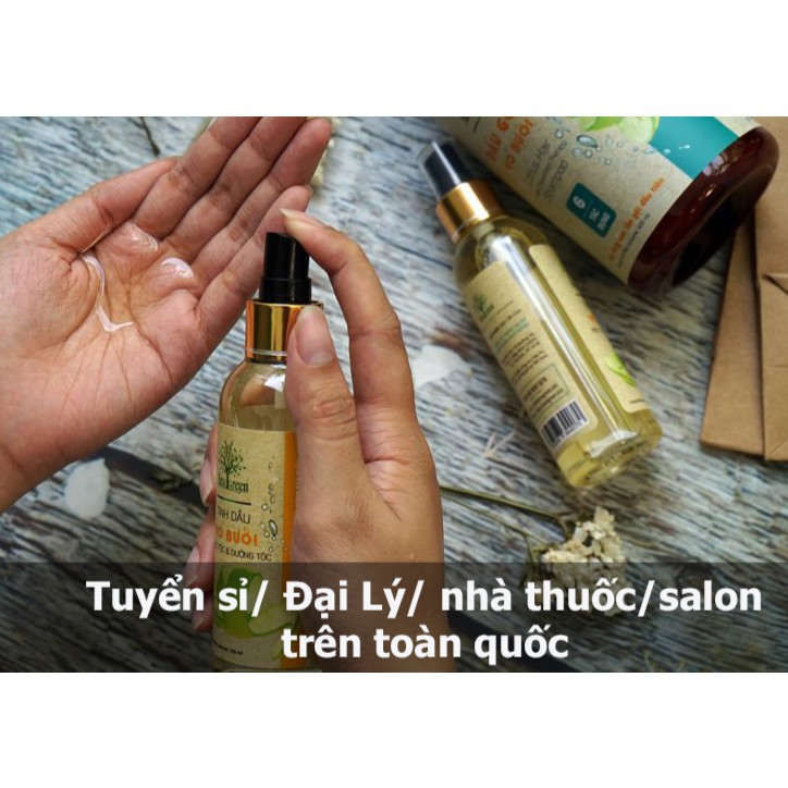 2 Serum tinh dầu vỏ bưởi kích mọc tóc AmeGreen