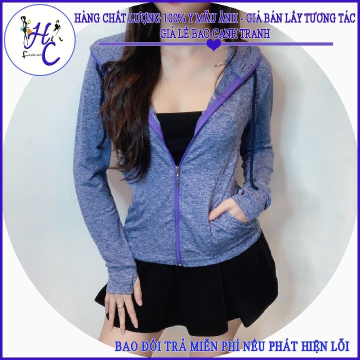 Áo Khoác Nữ Thun Dệt Có Nón Thời Trang-Mẫu Mới 2020-Hàng Có Sẵn | BigBuy360 - bigbuy360.vn