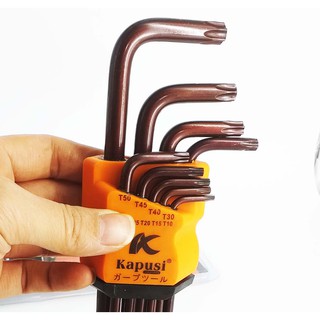 BỘ LỤC GIÁC HOA THỊ KAPUSI 9 CHI TIẾT