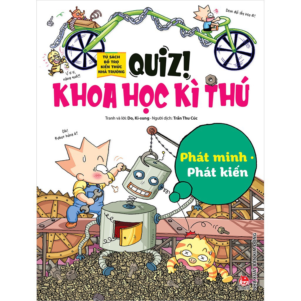 Sách Quiz! Khoa Học Kì Thú - Tủ sách bổ trợ kiến thức nhà trường Gigabook