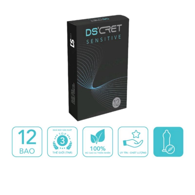 Bao cao su DS'CRET hàng chính chãng