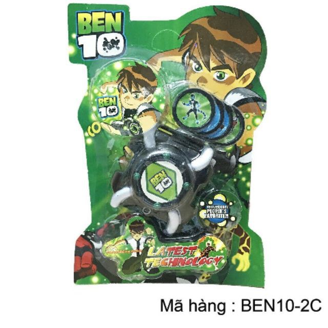 Vỉ đồng hồ Ben 10 bắn thẻ