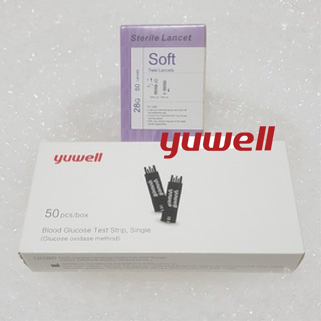 Hộp kim test đường huyết Yuwell 710 ( chính hãng)
