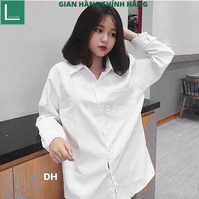 Áo sơmi nam nữ đều mặc được kiểu dáng unisex hàn quốc ulzzang vintage -LAMASS