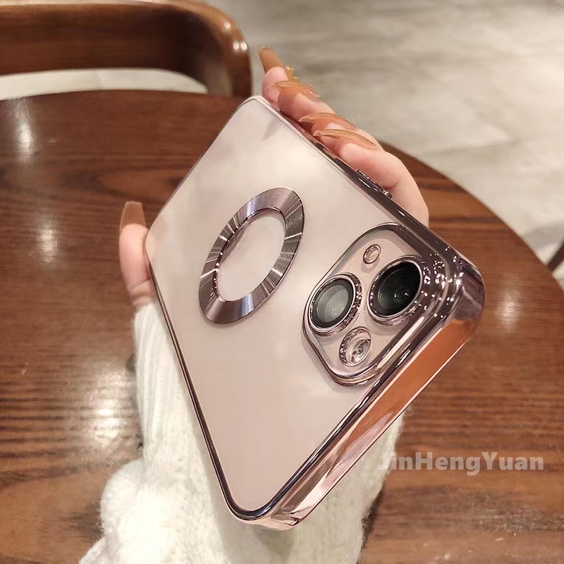 Ốp Điện Thoại Trong Suốt In Logo Sang Trọng Chống Trầy Cho IPhone 14 plus 11 12 13 Pro Max XR