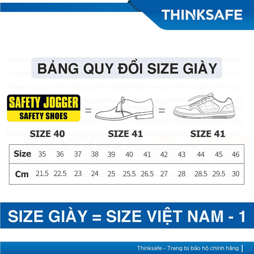 Giày bảo hộ Safety Jogger Aura S3 da bò cao cấp siêu bền, chống tĩnh điện, cấu tạo phi kim(đen) - Thinksafe