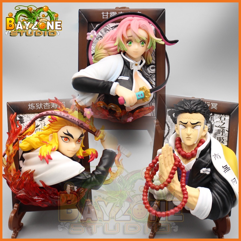 Mô hình trang 3d viêm tru, nham trụ, luyến trụ Diệt Quỷ Kimetsu No Yaiba