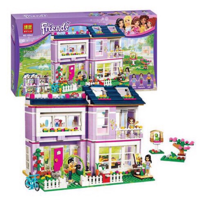 Lego friend 731 chi tiết- ngôi nhà trong mơ 10541