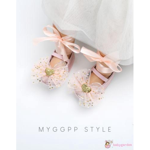 Giày cũi công chúa thắt nơ đế mềm đáng yêu cho bé gái