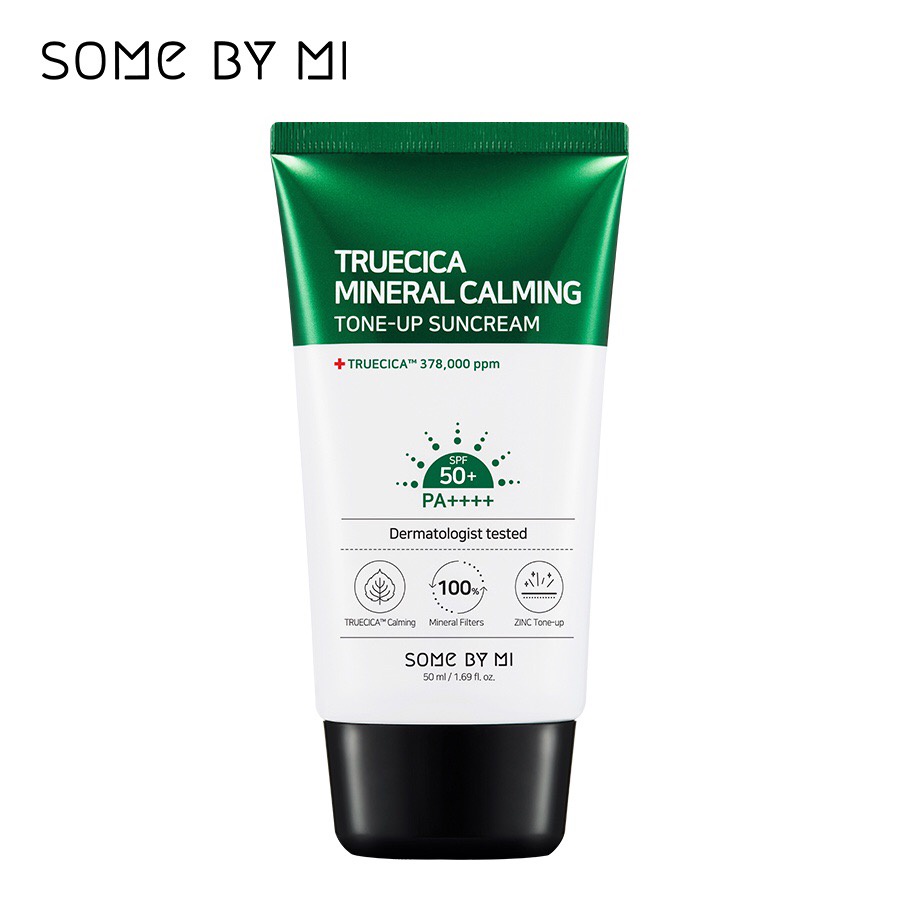 Kem Chống Nắng Some By Mi Truecica Mineral Calming Tone Up Suncream 50ml Nhập Khẩu