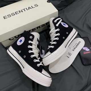 GIÀY CONVES FOG.ESSENTIALS BLACK LAI AU [ FULL BOX + FREE SHIP ]