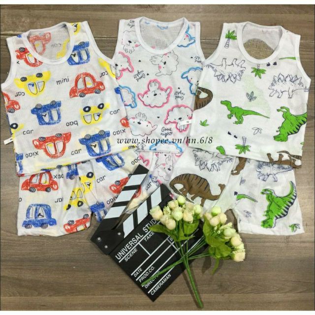 Bộ Cotton Giấy Thông Hơi Xuất Nhật Cực Chất Hot Hit