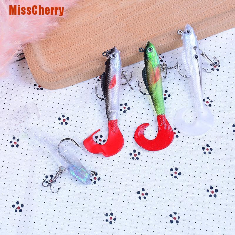 Mồi Câu Cá Bằng Silicon Mềm Kích Thước 9cm Chuyên Dụng