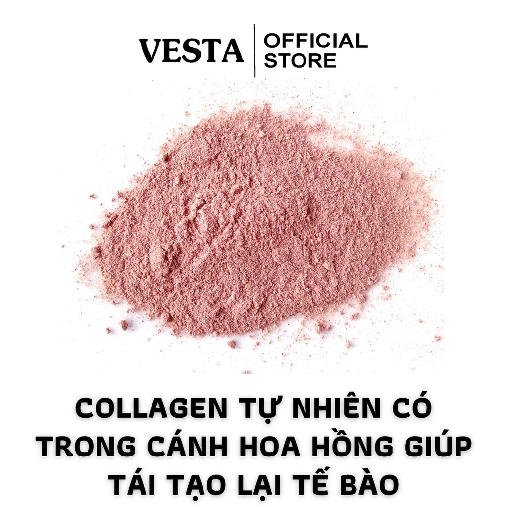 Mặt Nạ Tươi Mask Dẻo Hoa Hồng Vesta 100gr