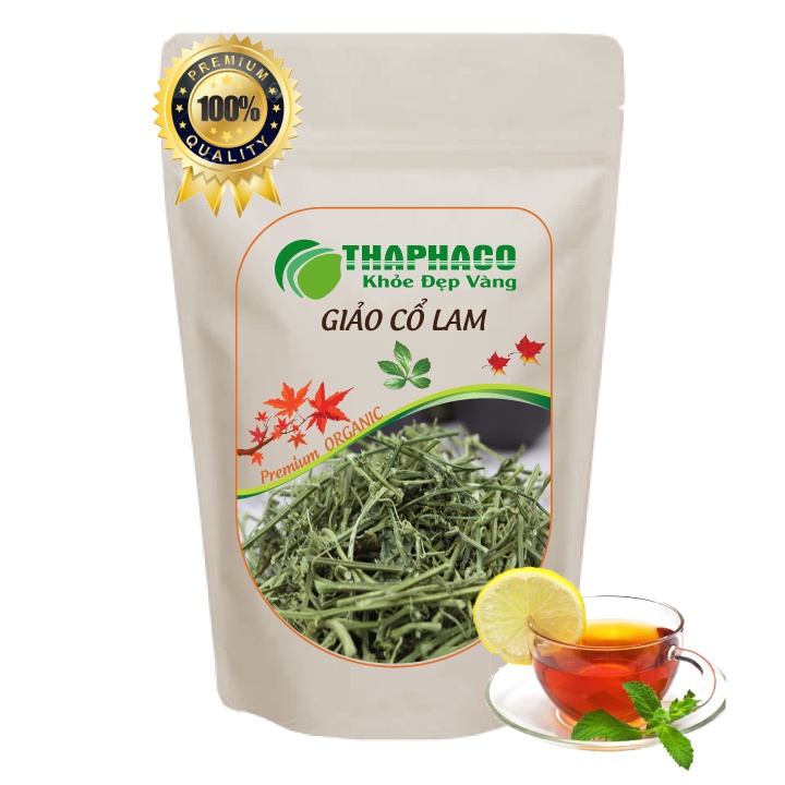 Giảo Cổ Lam 100g Sao Xanh Thơm 5 Lá Thaphaco