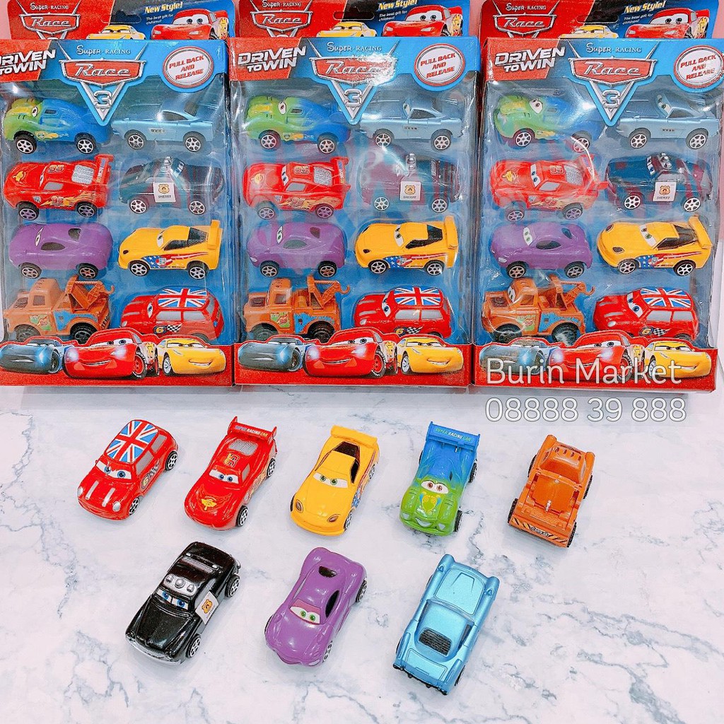 Bộ Đồ Chơi OTO - Set OTO MINI Cho Bé - Set Xe Hơi - Burin Store