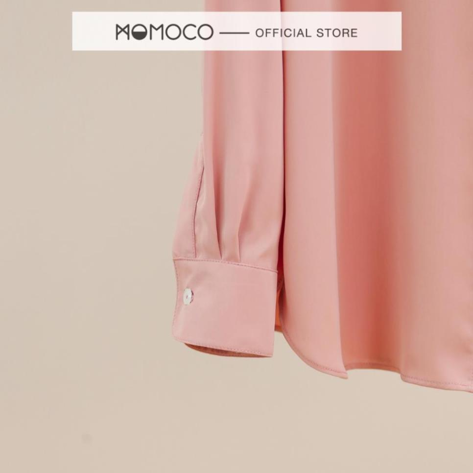 Áo sơ mi dài tay nữ MOMOCO ESSENTIALS The Everyday Shirt chất cát mịn không nhăn x -K(&1 !