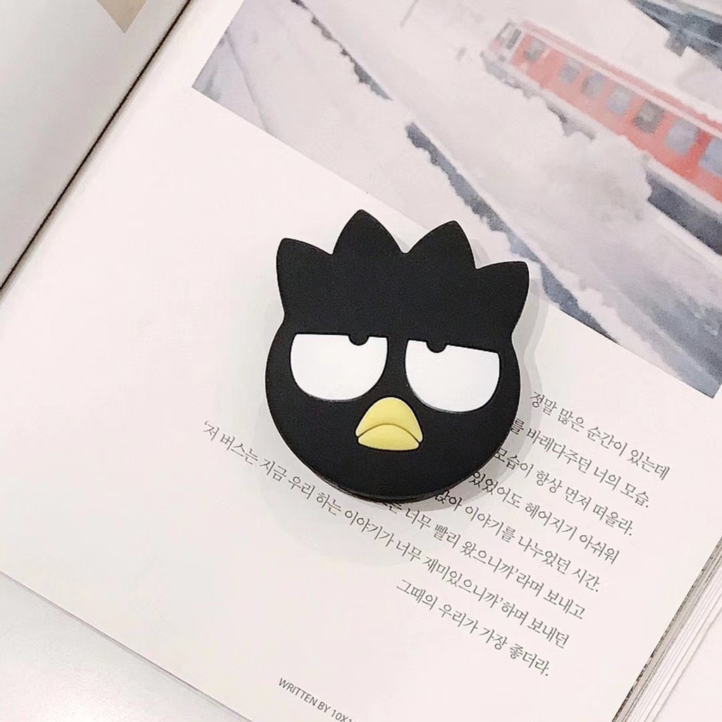 Giá Đỡ Điện Thoại Silicon Có Thể Gấp Lại Hình Đầu Nấm/Maruko/Mickey/Minnie Thông Dụng