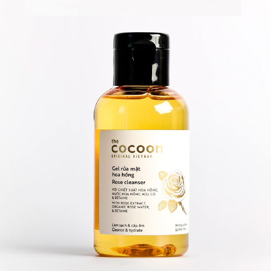 Gel Rửa Mặt Hoa Hồng Cocoon 140ml