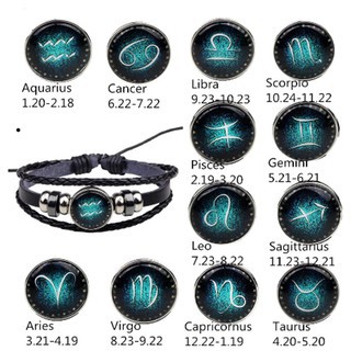 Vòng Tay Cung Hoàng Đạo Mật Ngữ 12 Chòm Sao