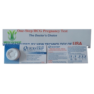 Hộp 24 Que Thử Thai Quickstrip- Que Phát Hiện Thai Sau 7-10 Ngày