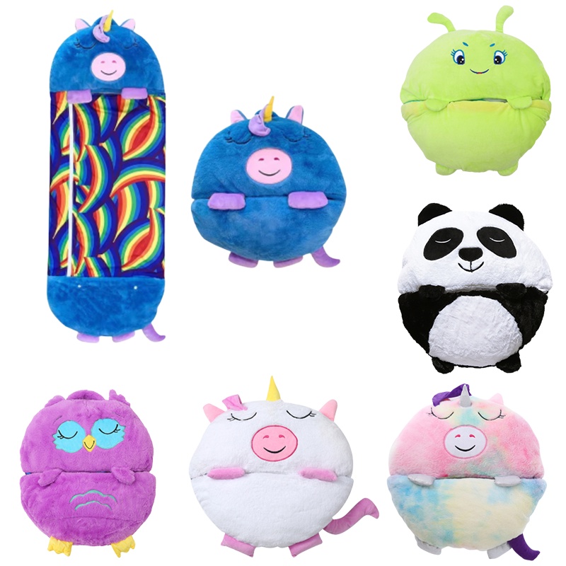 Túi Ngủ Bằng Vải Flannel Di Động Cho Bé