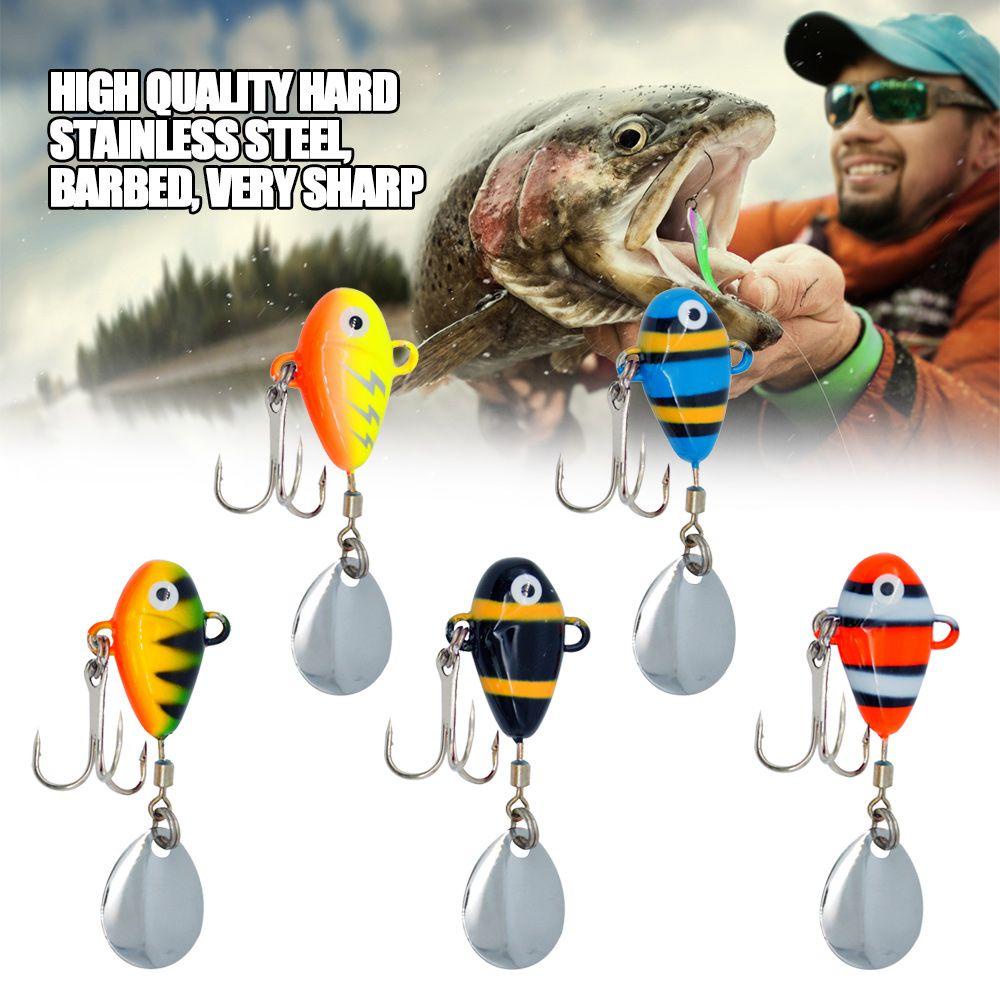 MYRONGVN Mồi Câu Cá Giả 10g Bằng Kim Loại Có Móc