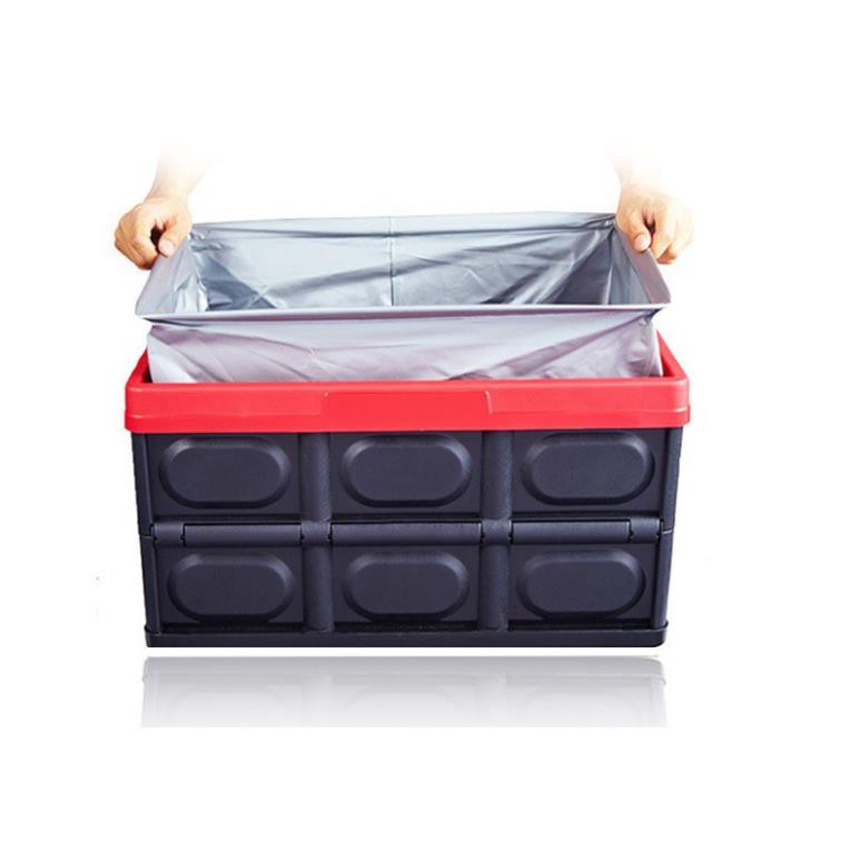 Thùng Đựng Đồ Cốp Sau Ô Tô,Hộp Đựng Đồ Có Thể Gấp Gọn Dung Tích 30 Lít Siêu Chịu Lực,Chống Bay Mùi