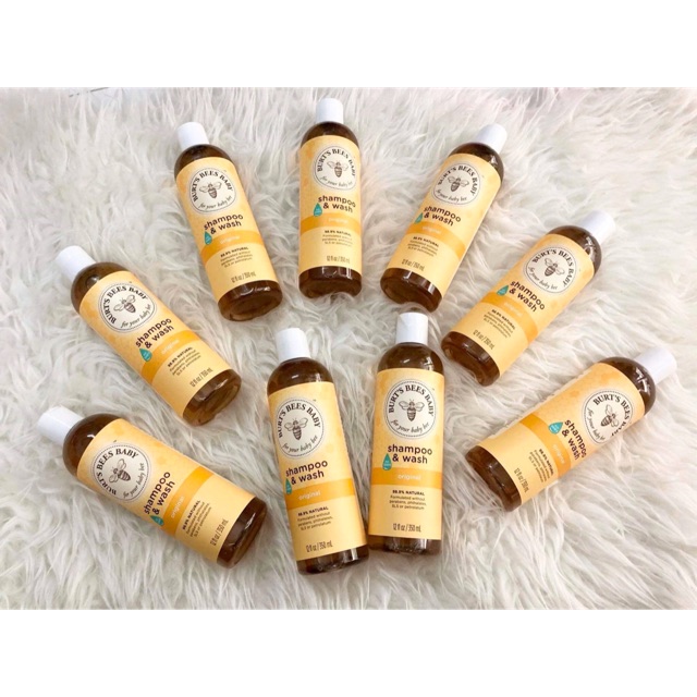 Dầu Tắm Gội Burt Bees 350ml