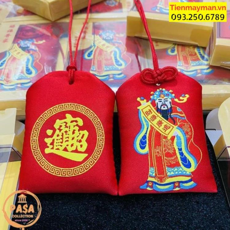 [TRỢ GIÁ] Túi Thần Tài May Mắn Vượng Tài Vượng Phúc Gia Tăng Tài Lộc [Đã Khai Quang]