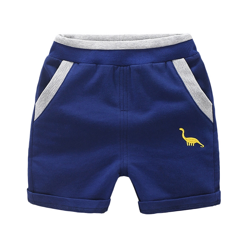 Quần Short Thể Thao Họa Tiết Khủng Long Hoạt Hình Thời Trang Mùa Hè Cho Bé Trai