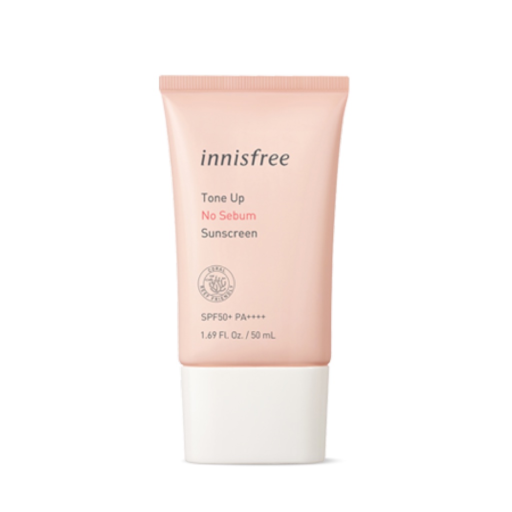 Kem Chống Nắng Kiềm Dầu & Nâng Tông Da Innisfree 50ml-Màu Hồng | BigBuy360 - bigbuy360.vn