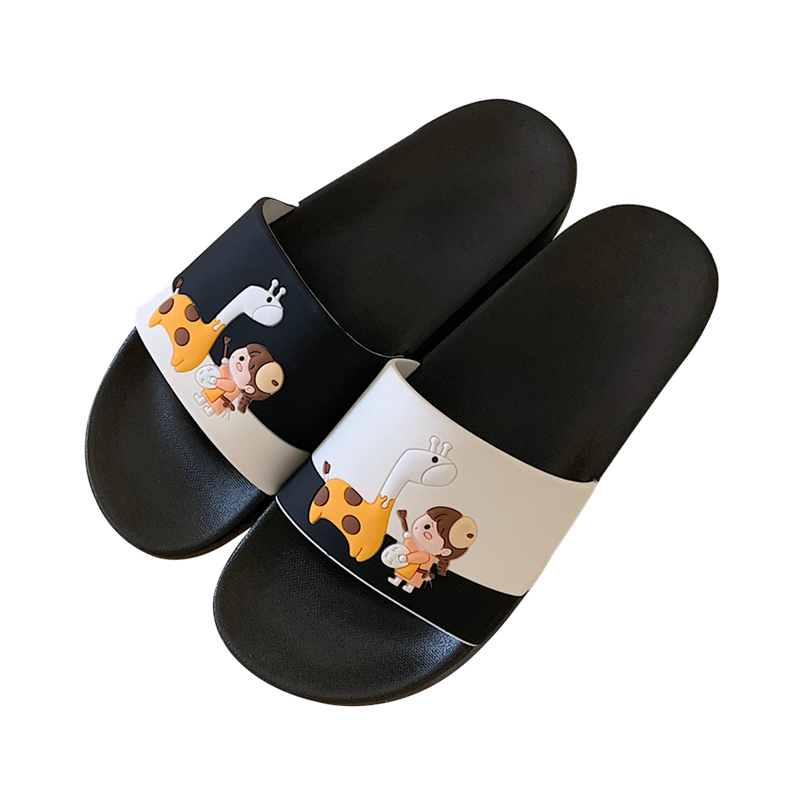 Korean version of cartoon anti-slip soft bottom cool slippers INS