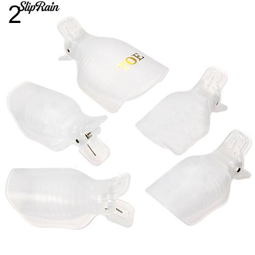 Bộ 5 miếng đệm dùng tẩy sơn móng chân chuyên dụng