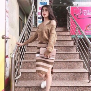 🔥🔥SET LEN TĂM PHỐI ÁO CHẤT MỊN🔥🔥