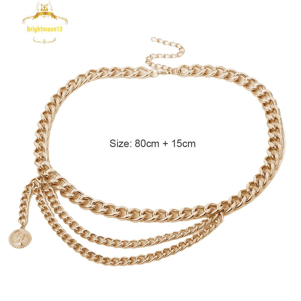 [Mã FAMAYFA giảm 10K đơn 50K] Dây Xích Kim Loại Đeo Thắt Lưng Phong Cách Hip Hop | BigBuy360 - bigbuy360.vn