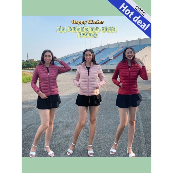 Áo phao nữ ĐỦ MÀU ĐỦ SIZE chất siêu đẹp, áo khoác nữ có mũ tháo được kiểu dáng hiện đại thời trang giữ ấm mùa đông