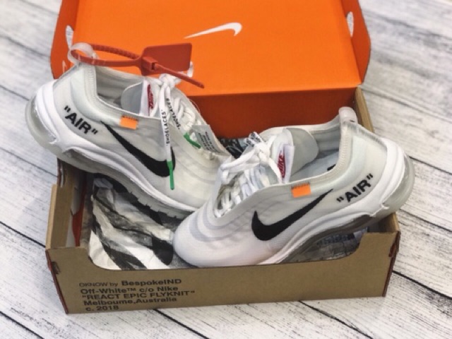 Giày Air Max 97 Off White nam nữ cao cấp nhẹ êm