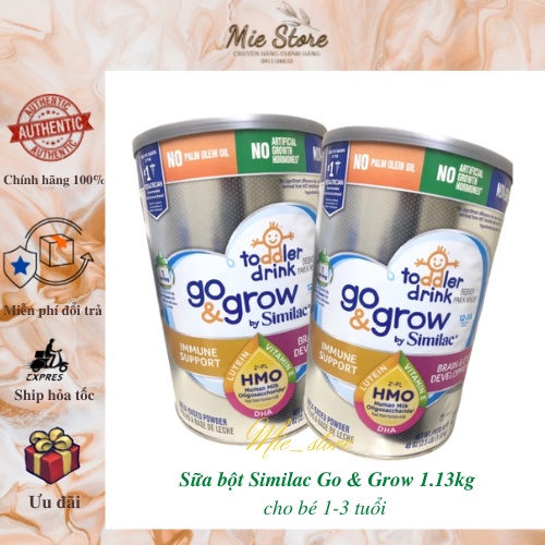Date Sữa bột Similac Go and Grow Non Gmo Hmo 1.13KG- Mỹ