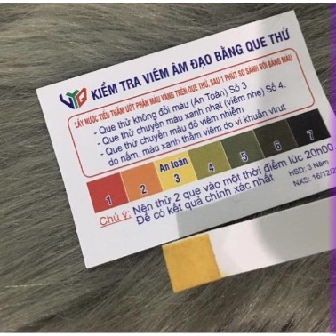 Que test viêm phụ khoa nhanh Thử viêm nhiễm âm đạo LAHUTU