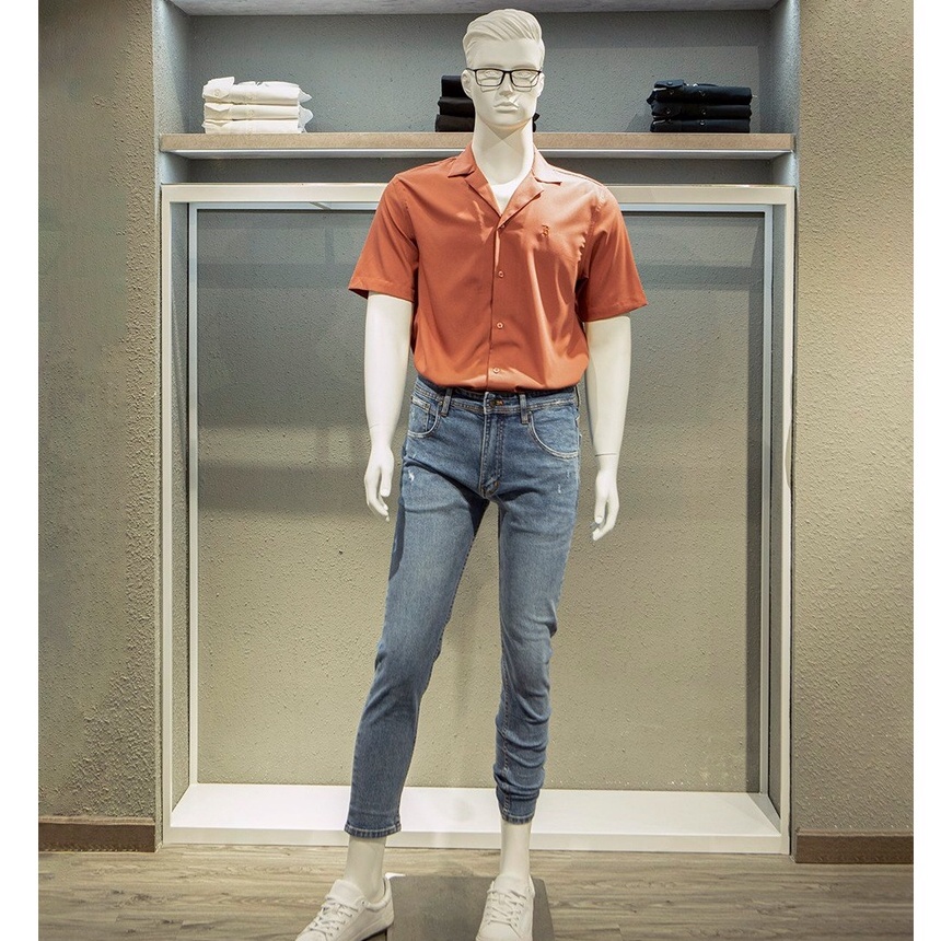 Áo sơ mi nam tay ngắn BEN & TOD cotton phong cách trẻ trung tinh tế S21011 | BigBuy360 - bigbuy360.vn