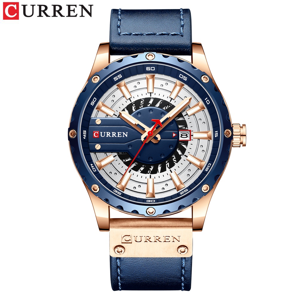 Đồng hồ nam CURREN 8374X chống nước kiểu Quartz phong cách thể